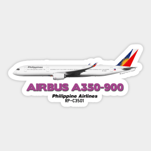 Airbus A350-900 - Philippine Airlines Sticker